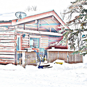 Cozy Christmas at the Cabin